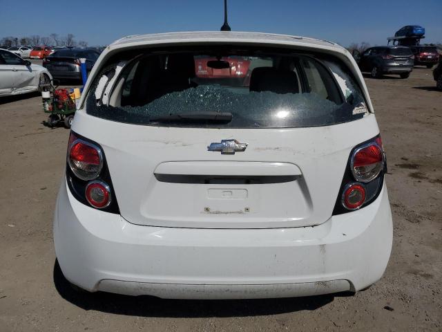 1G1JC6SH7E4205194 - 2014 CHEVROLET SONIC LT WHITE photo 6