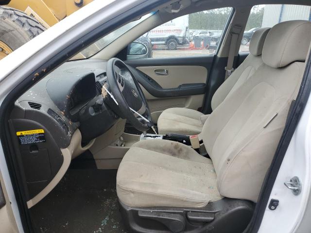 KMHDU46D88U487469 - 2008 HYUNDAI ELANTRA GLS WHITE photo 7