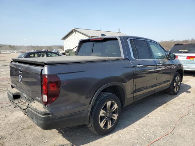 5FPYK3F75KB038077 - 2019 HONDA RIDGELINE RTL GRAY photo 3