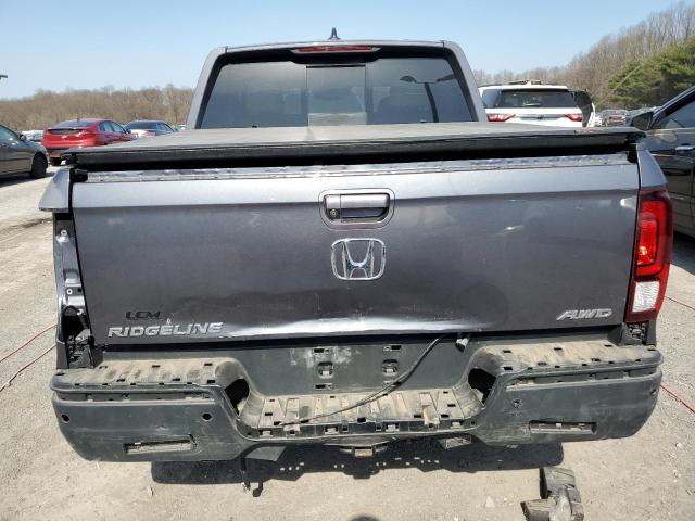 5FPYK3F75KB038077 - 2019 HONDA RIDGELINE RTL GRAY photo 6