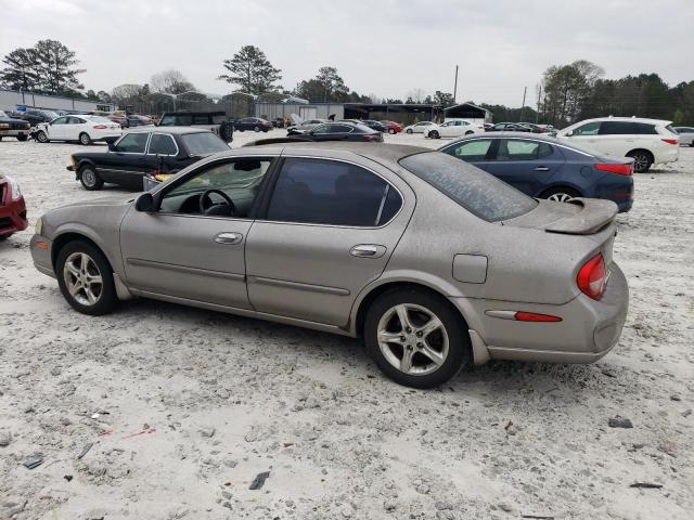 JN1CA31D91T834638 - 2001 NISSAN MAXIMA GXE BROWN photo 2