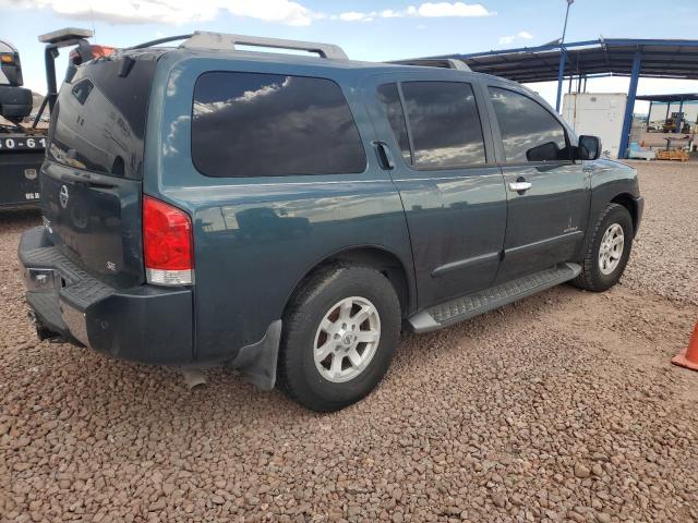 5N1AA08B54N703556 - 2004 NISSAN ARMADA SE TEAL photo 3