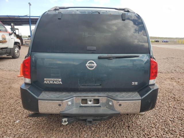 5N1AA08B54N703556 - 2004 NISSAN ARMADA SE TEAL photo 6