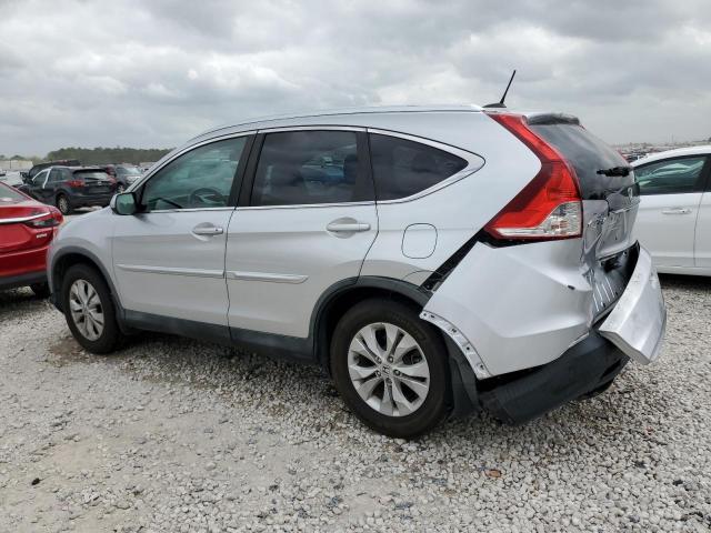 2HKRM3H78DH506795 - 2013 HONDA CR-V EXL SILVER photo 2