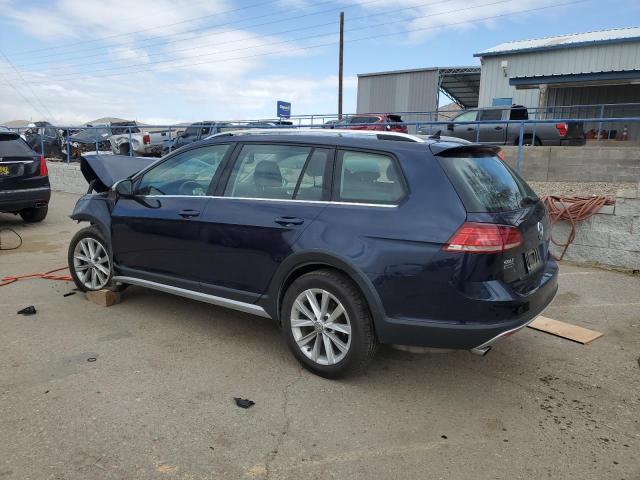 3VWM17AU0KM501198 - 2019 VOLKSWAGEN GOLF ALLTR S BLUE photo 2