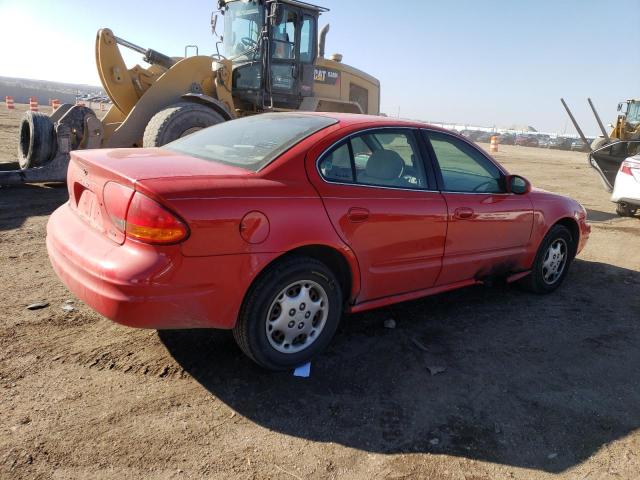 1G3NL52T6YC366878 - 2000 OLDSMOBILE ALERO GL RED photo 3