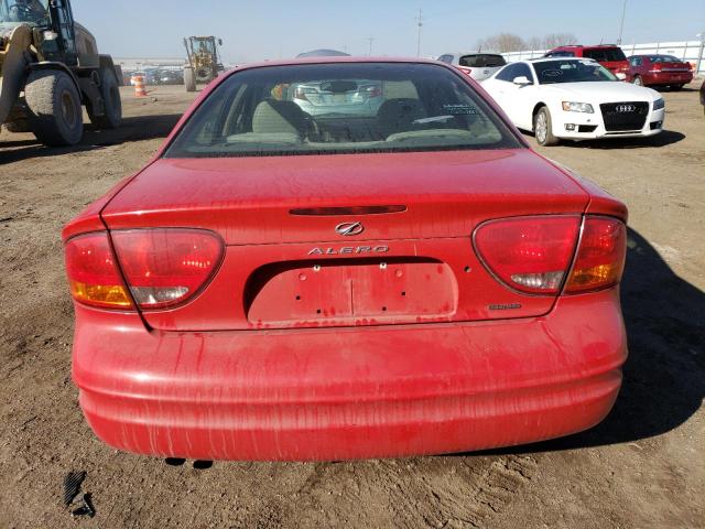 1G3NL52T6YC366878 - 2000 OLDSMOBILE ALERO GL RED photo 6