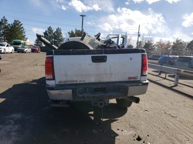 1GT120C81CF140463 - 2012 GMC SIERRA K2500 SLE WHITE photo 6