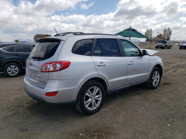 5XYZK4AG7BG072623 - 2011 HYUNDAI SANTA FE LIMITED SILVER photo 3