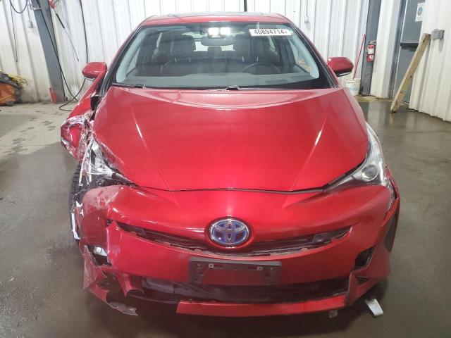 JTDKARFU1H3538074 - 2017 TOYOTA PRIUS RED photo 5