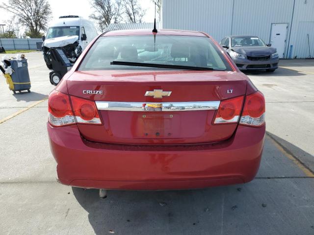 1G1PC5SB6E7374928 - 2014 CHEVROLET CRUZE LT RED photo 6