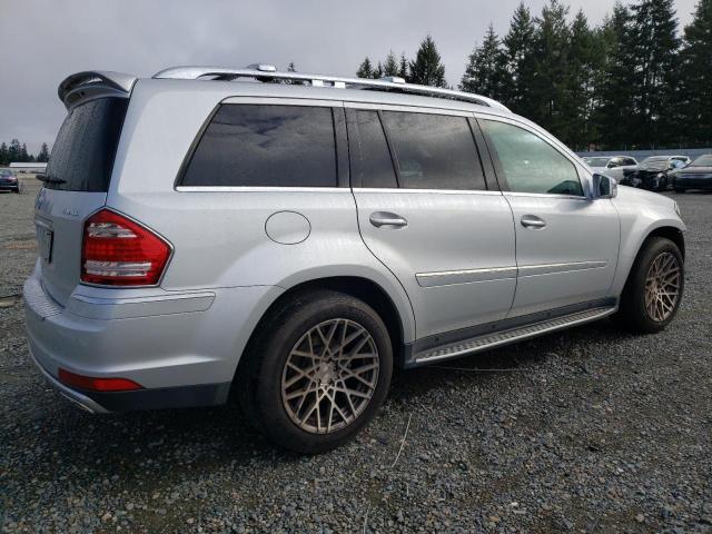 4JGBF7BE2BA653771 - 2011 MERCEDES-BENZ GL 450 4MATIC SILVER photo 3