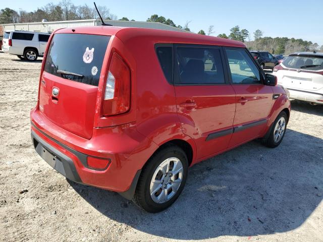 KNDJT2A56D7563505 - 2013 KIA SOUL RED photo 3