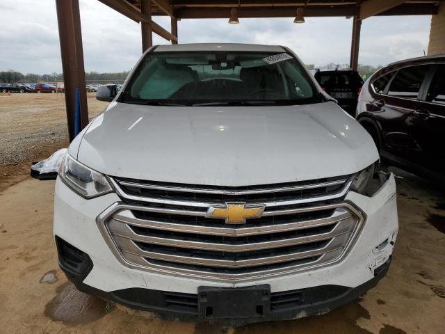 1GNERFKW7KJ318055 - 2019 CHEVROLET TRAVERSE LS WHITE photo 5