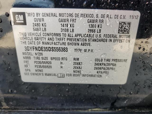 3GYFNDE35DS556383 - 2013 CADILLAC SRX PERFORMANCE COLLECTION Қара фото 13