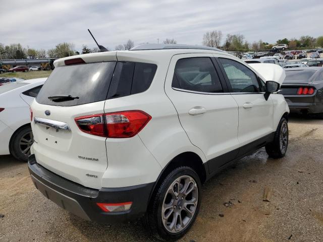 MAJ6S3KL1NC461099 - 2022 FORD ECOSPORT TITANIUM WHITE photo 3