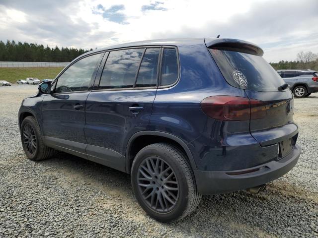 WVGAV3AX3EW624135 - 2014 VOLKSWAGEN TIGUAN S BLUE photo 2