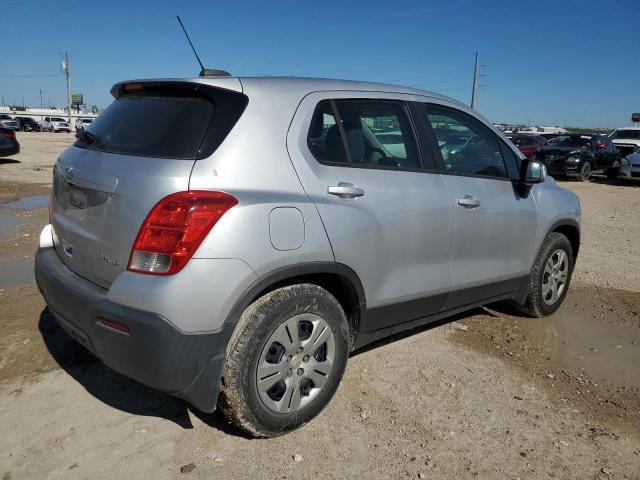 3GNCJKSB1FL204376 - 2015 CHEVROLET TRAX LS SILVER photo 3