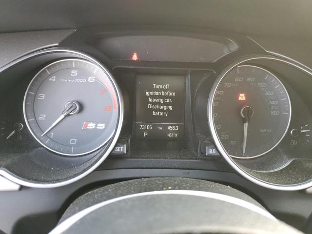 WAUCGAFR7DA068037 - 2013 AUDI S5 PREMIUM PLUS 黑色 照片 9