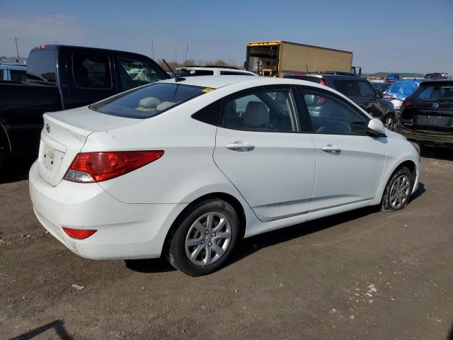 KMHCT4AE4DU278786 - 2013 HYUNDAI ACCENT GLS WHITE photo 3