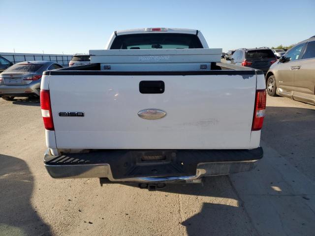 1FTRX12W67KC82332 - 2007 FORD F150 WHITE photo 6