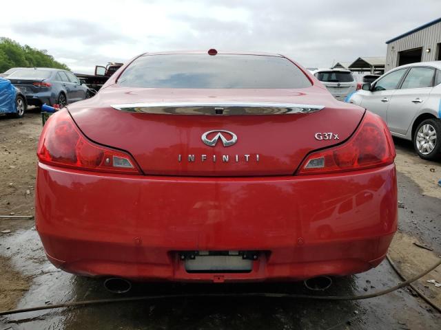 JN1CV6EL8CM473469 - 2012 INFINITI G37 RED photo 6