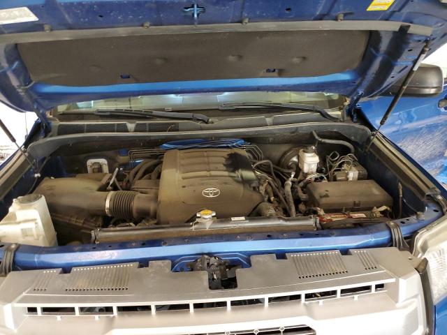 5TFUM5F15GX066676 - 2016 TOYOTA TUNDRA DOUBLE CAB SR/SR5 BLUE photo 11