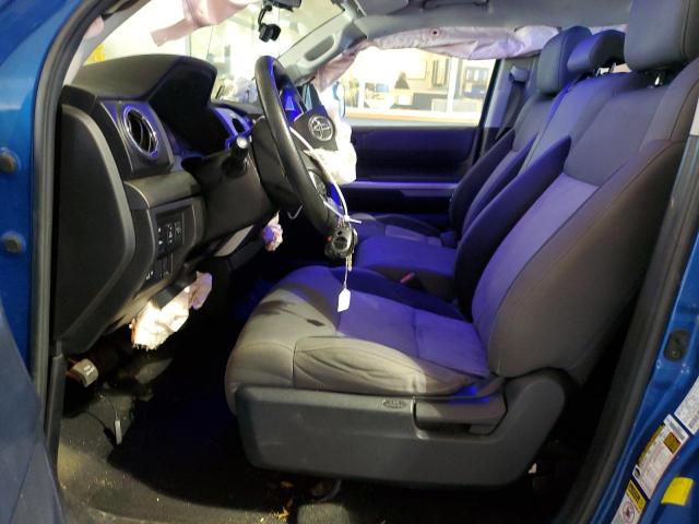 5TFUM5F15GX066676 - 2016 TOYOTA TUNDRA DOUBLE CAB SR/SR5 BLUE photo 7