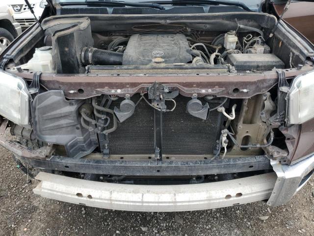 5TFAW5F19EX408236 - 2014 TOYOTA TUNDRA CREWMAX PLATINUM ყავისფერი ფოტო 11
