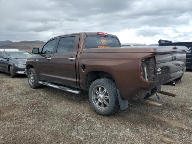 5TFAW5F19EX408236 - 2014 TOYOTA TUNDRA CREWMAX PLATINUM ყავისფერი ფოტო 2