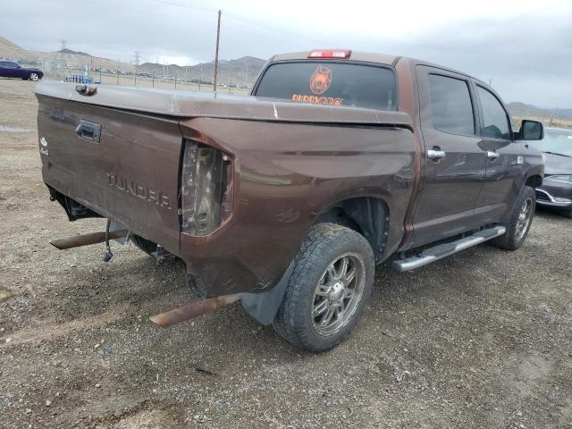 5TFAW5F19EX408236 - 2014 TOYOTA TUNDRA CREWMAX PLATINUM ყავისფერი ფოტო 3