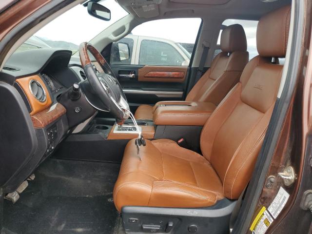 5TFAW5F19EX408236 - 2014 TOYOTA TUNDRA CREWMAX PLATINUM ყავისფერი ფოტო 7