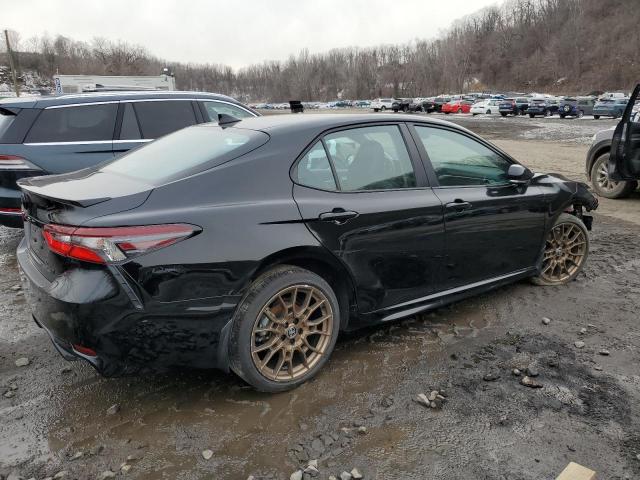 4T1G31AK1PU057706 - 2023 TOYOTA CAMRY SE NIGHT SHADE BLACK photo 3