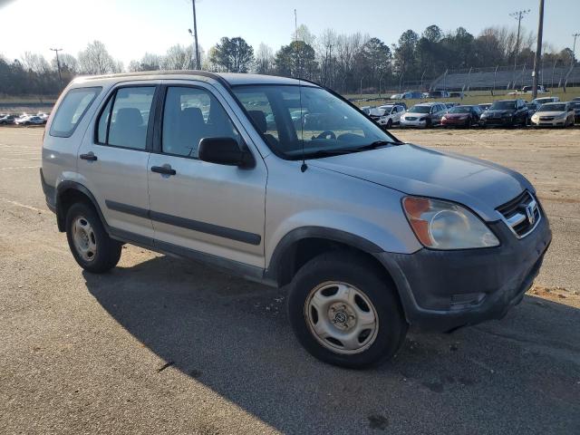 JHLRD684X3C000762 - 2003 HONDA CR-V LX SILVER photo 4