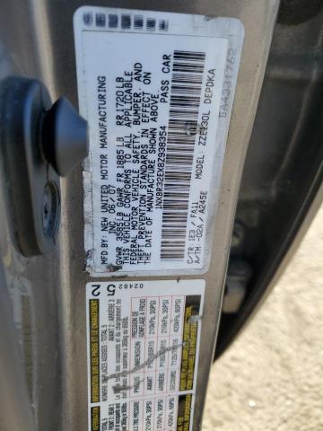 1NXBR32EX8Z938354 - 2008 TOYOTA COROLLA CE GRAY photo 12