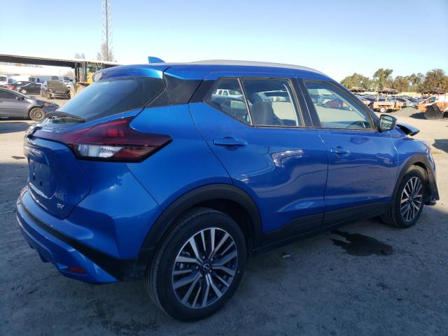 3N1CP5CV0PL513343 - 2023 NISSAN KICKS SV BLUE photo 3