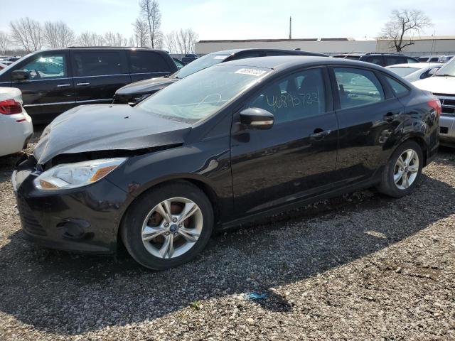 1FADP3F21EL137211 - 2014 FORD FOCUS SE BLACK photo 1