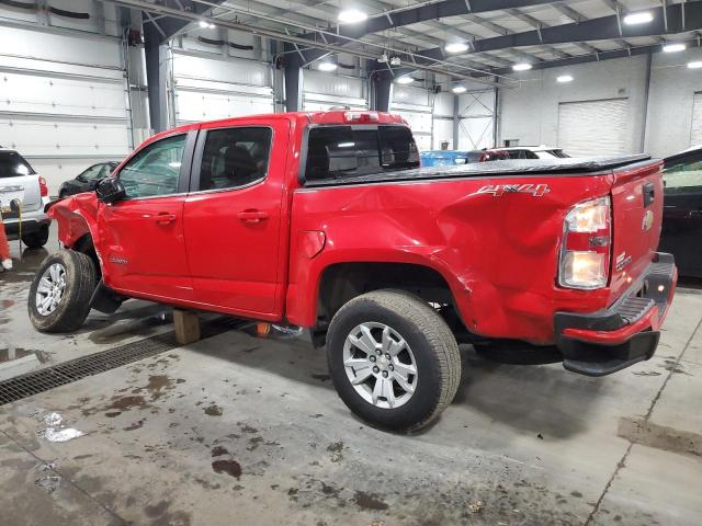 1GCGTCE32G1252833 - 2016 CHEVROLET COLORADO LT RED photo 2