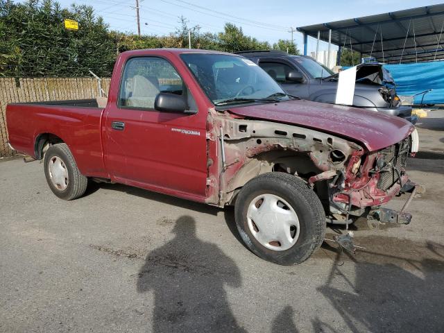 4TANL42N2XZ567504 - 1999 TOYOTA TACOMA RED photo 4