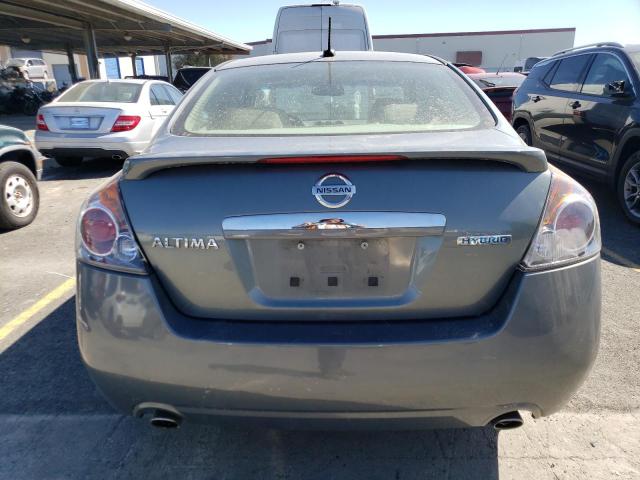 1N4CL21E19C155071 - 2009 NISSAN ALTIMA HYBRID GRAY photo 6