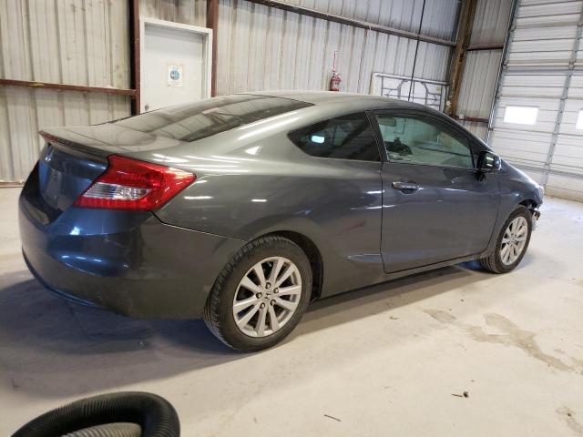 2HGFG3B81CH512376 - 2012 HONDA CIVIC EX GRAY photo 3