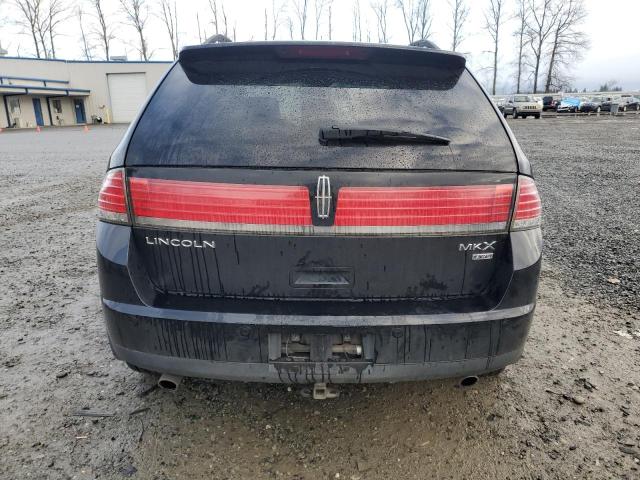 2LMDU88C07BJ07240 - 2007 LINCOLN MKX BLACK photo 6