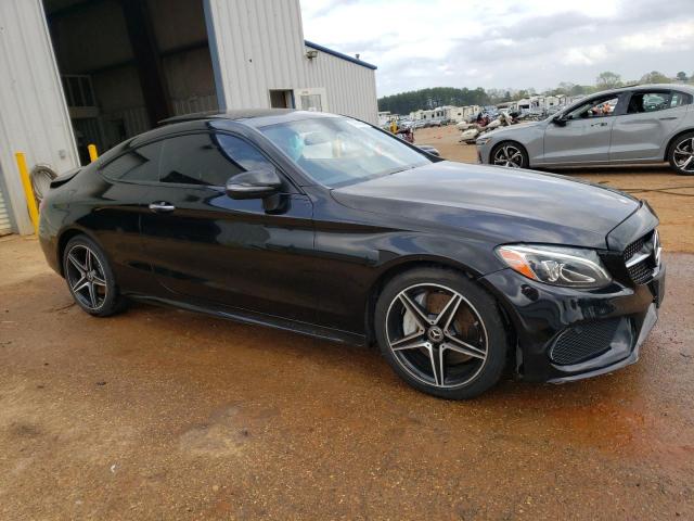 WDDWJ4JB6HF533533 - 2017 MERCEDES-BENZ C 300 BLACK photo 4