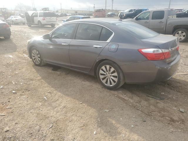 1HGCR2F89DA016467 - 2013 HONDA ACCORD EXL GRAY photo 2