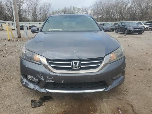 1HGCR2F89DA016467 - 2013 HONDA ACCORD EXL GRAY photo 5