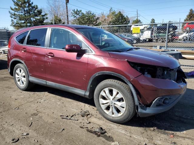 5J6RM4H51CL080442 - 2012 HONDA CR-V EX MAROON photo 4