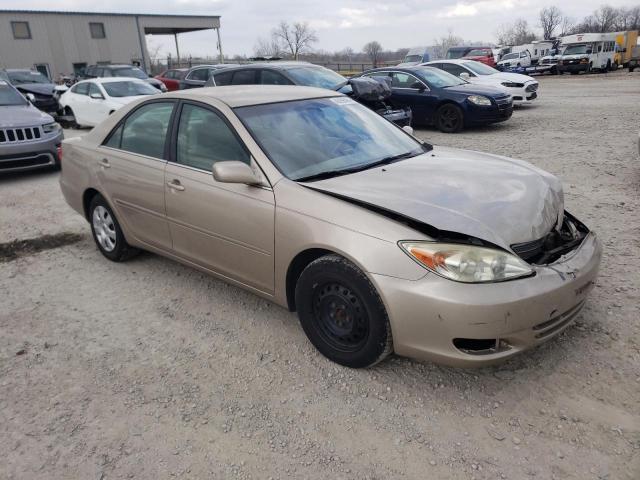 4T1BE32K62U049169 - 2002 TOYOTA CAMRY LE GOLD photo 4