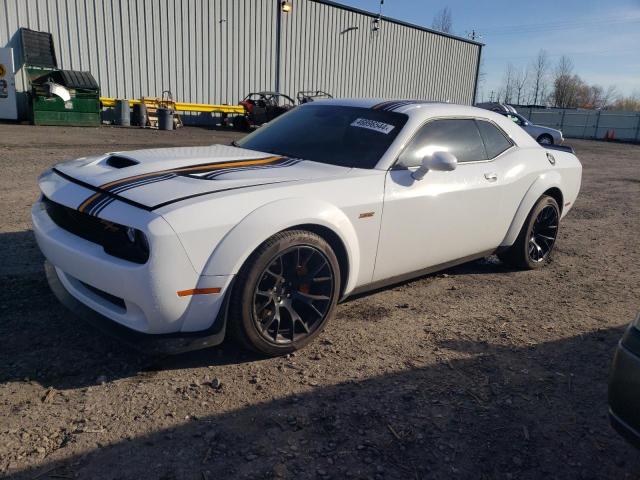 2C3CDZFJ5NH191654 - 2022 DODGE CHALLENGER R/T SCAT PACK WHITE photo 1