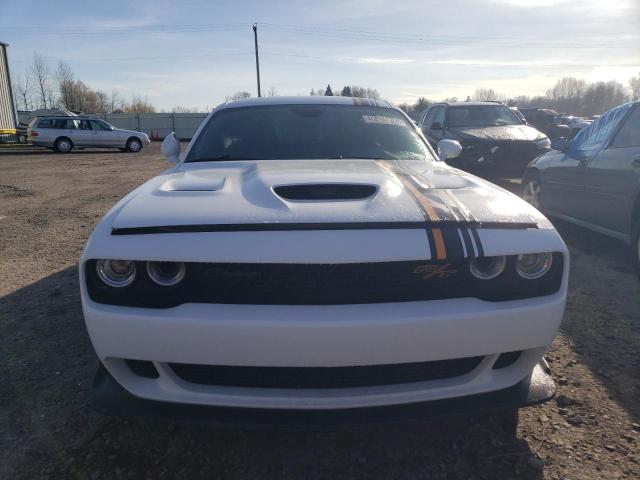 2C3CDZFJ5NH191654 - 2022 DODGE CHALLENGER R/T SCAT PACK WHITE photo 5