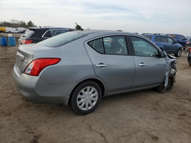 3N1CN7AP8CL892740 - 2012 NISSAN VERSA S GRAY photo 3